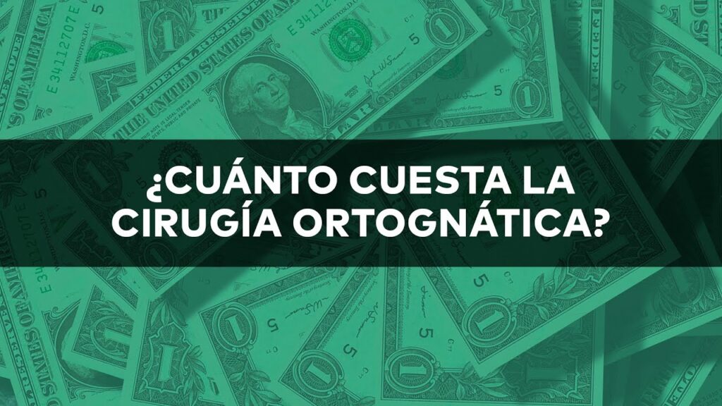 cuanto puede cosatar una ortodoncia pos cirugia