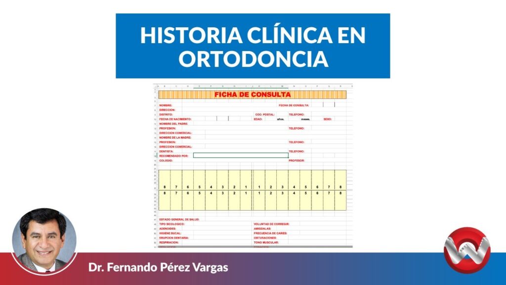 historia clinica de ortodoncia word