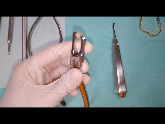 instrumental ortodoncia dental