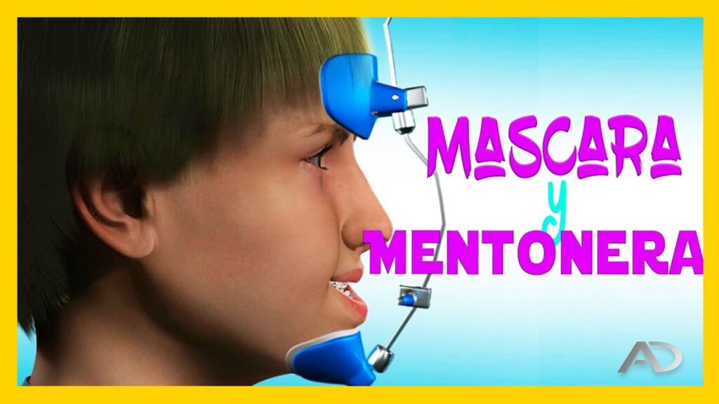 mascara facial mentonera ortodoncia