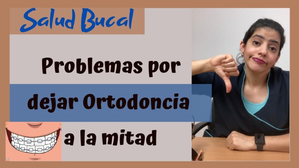 que pasa si suspendo mi tratamiento de ortodoncia